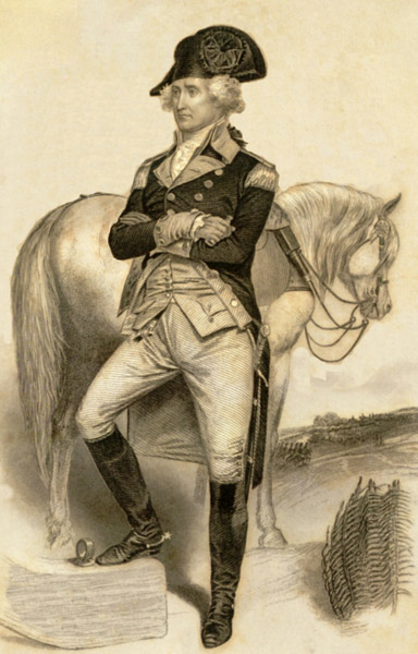 George washington in 1775.