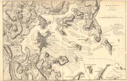 Map of Boston in 1806