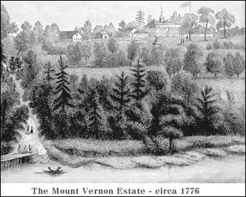 The Mount Vernon Estate - circa 1776