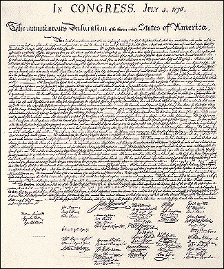 The Declaration of Independence