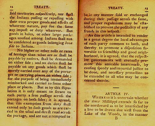 Page 6 of the Original Jay Treaty