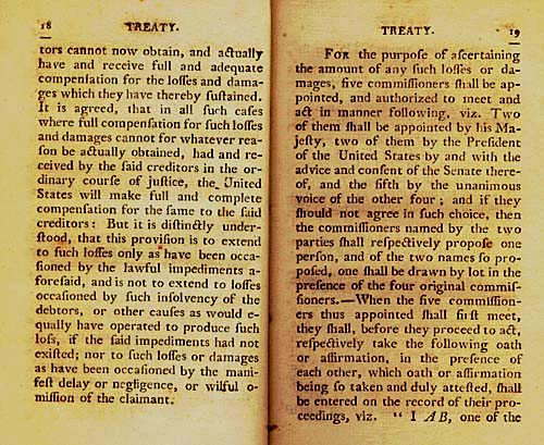 Page 9 of the Original Jay Treaty