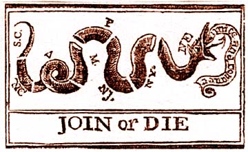 Join or Die: The work of Gazette printer Benjamin Franklin