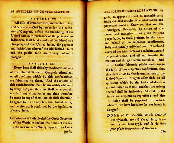 The Articles of Confederation Page 9