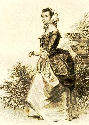 Martha Washington as a young woman