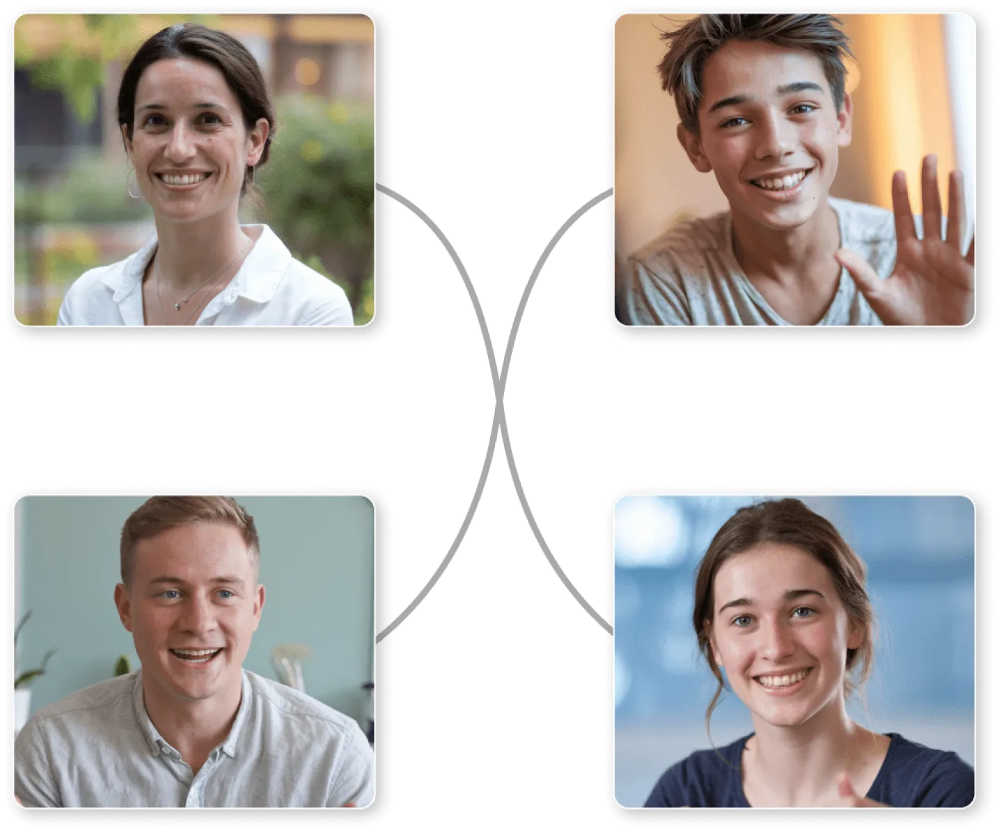 Tutors connecting with students